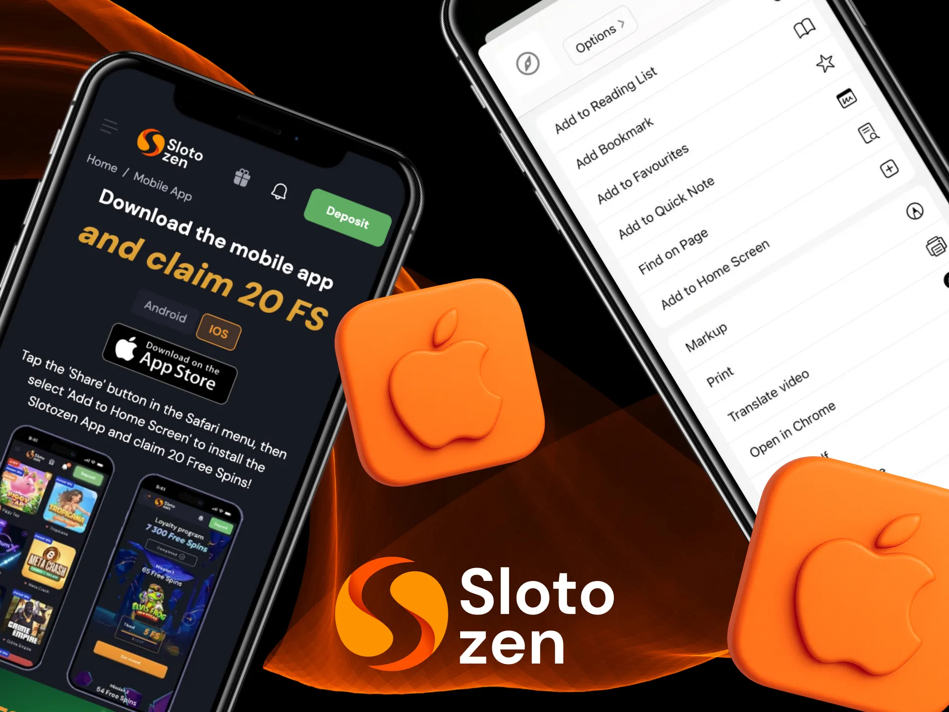 Install and play instantly at Slotozen Casino.