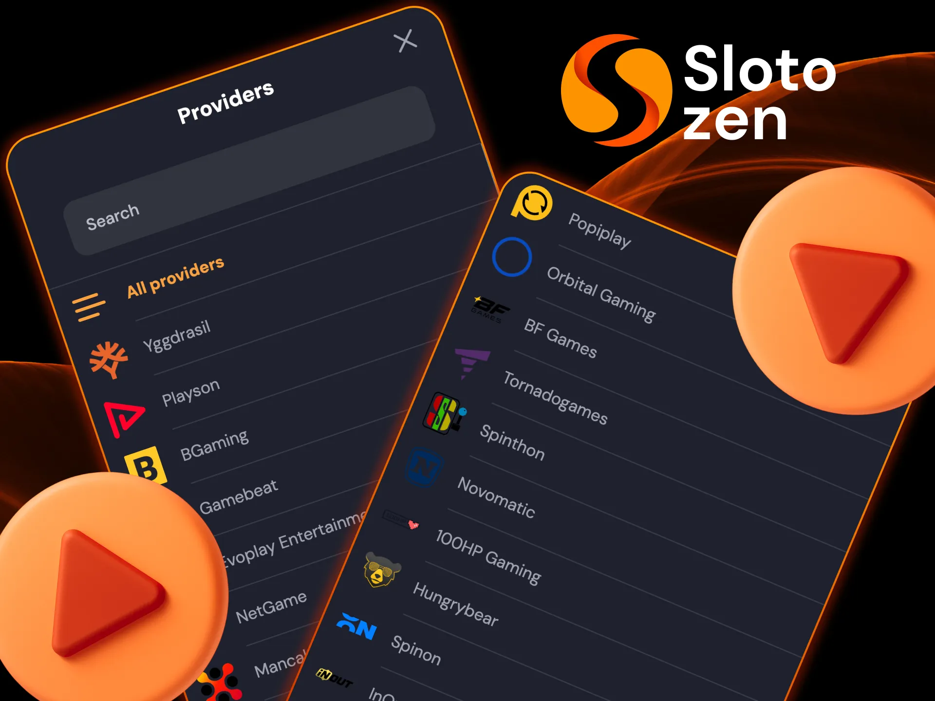 Play with real dealers at Slotozen Casino.
