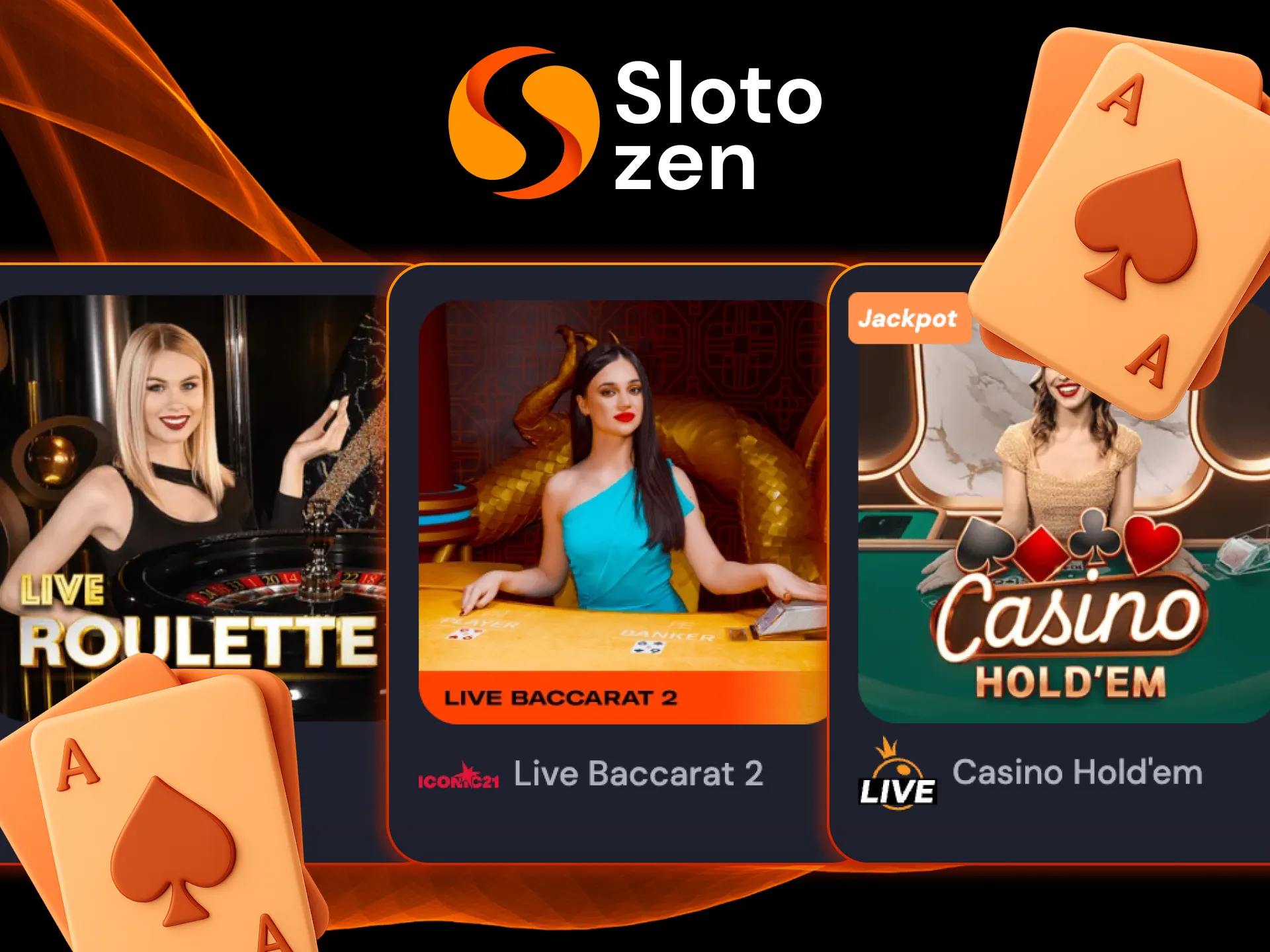 Try top live games at Slotozen Casino.