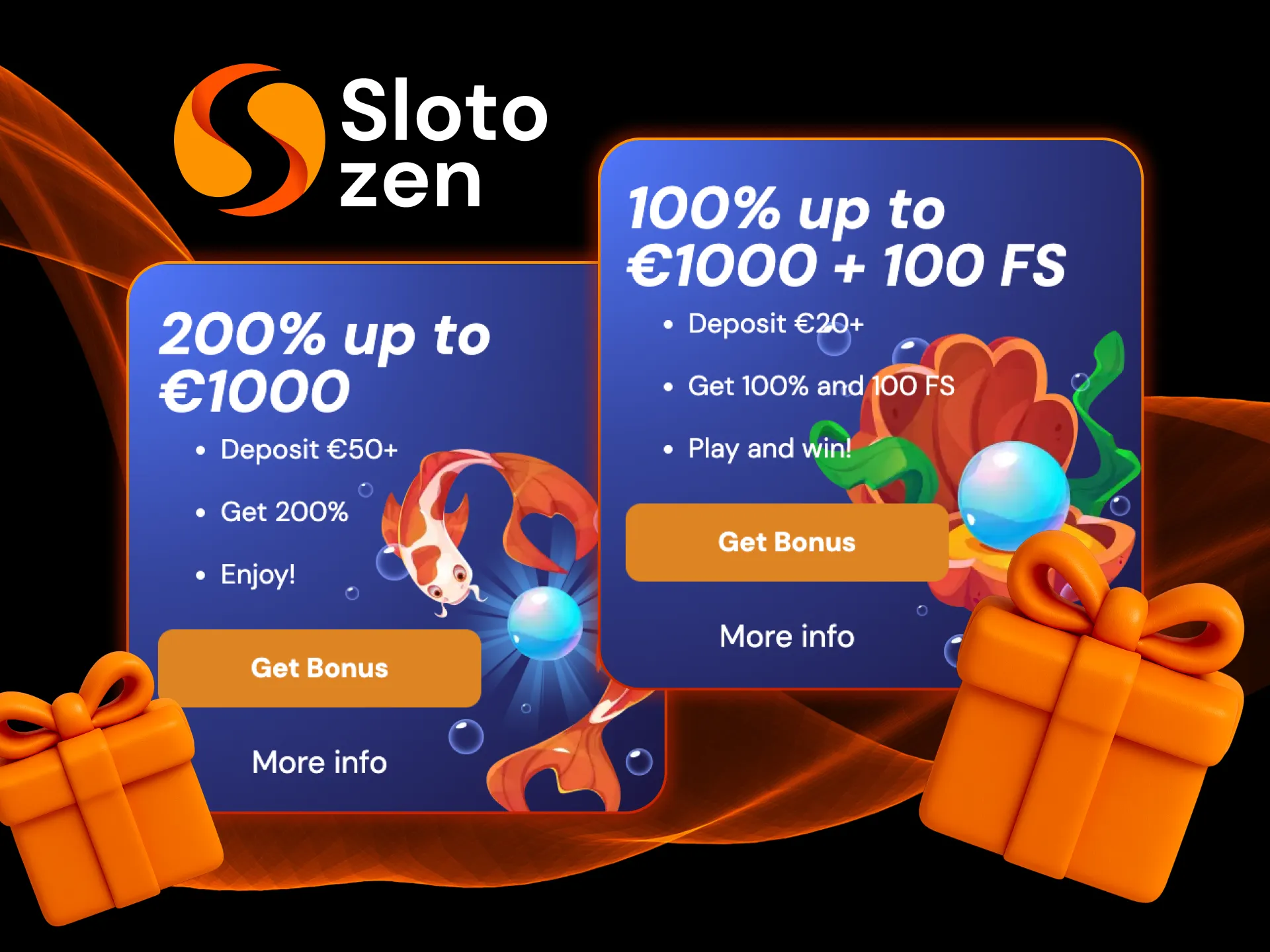 Unlock your registration bonus at Slotozen Casino.
