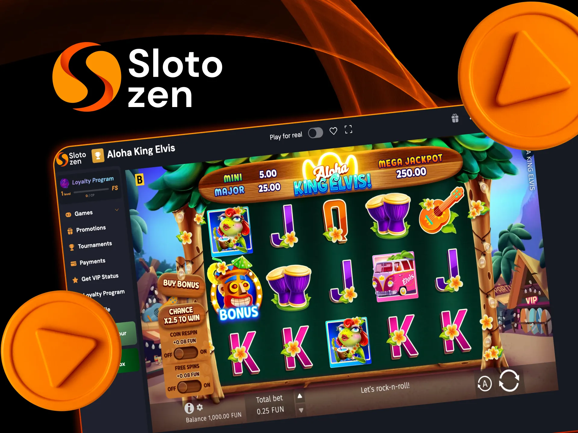 Try free slots first at Slotozen Casino.
